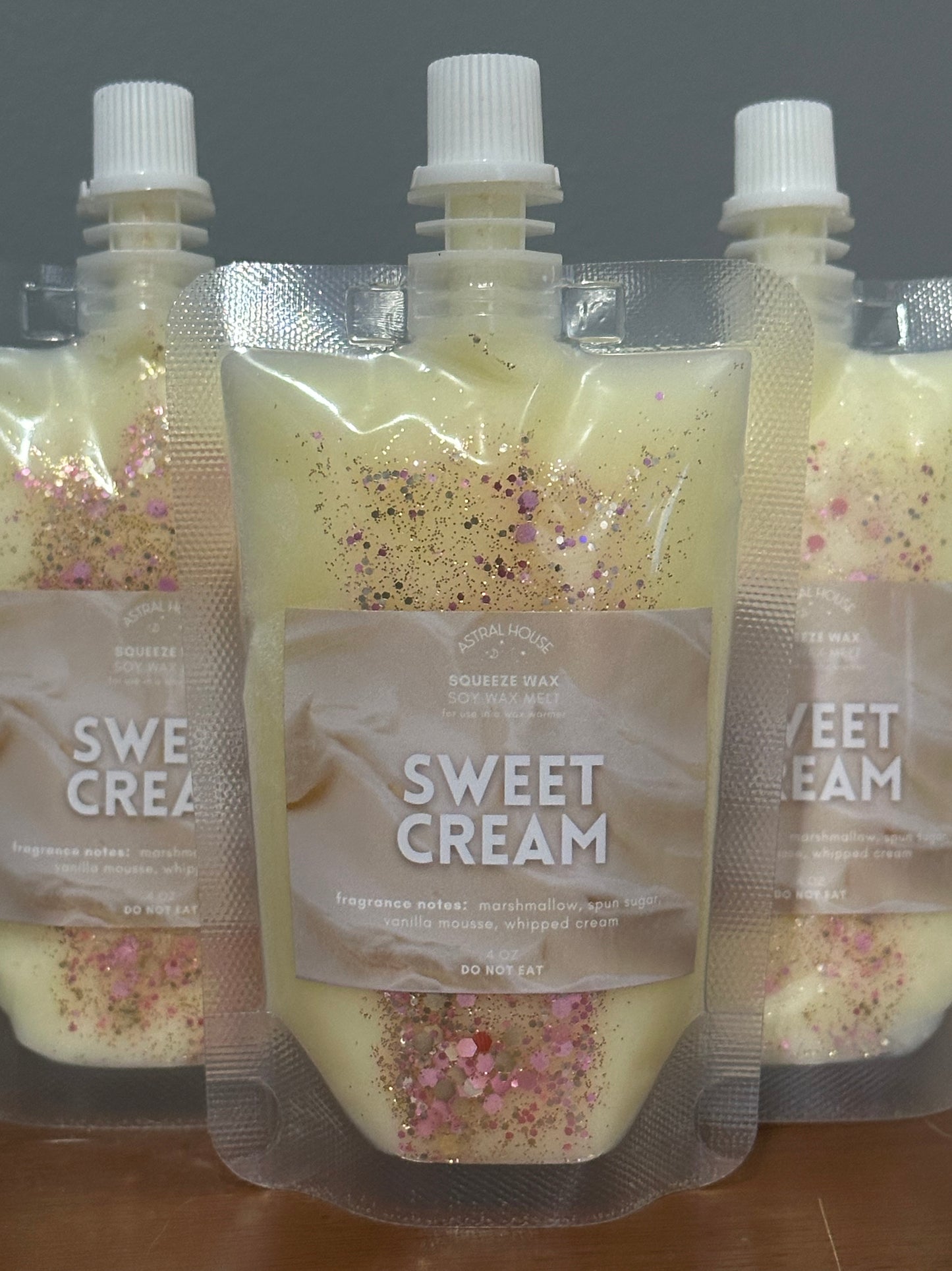 ‘Sweet Cream’ Squeeze Wax™ Squeezable Soy Wax Melt