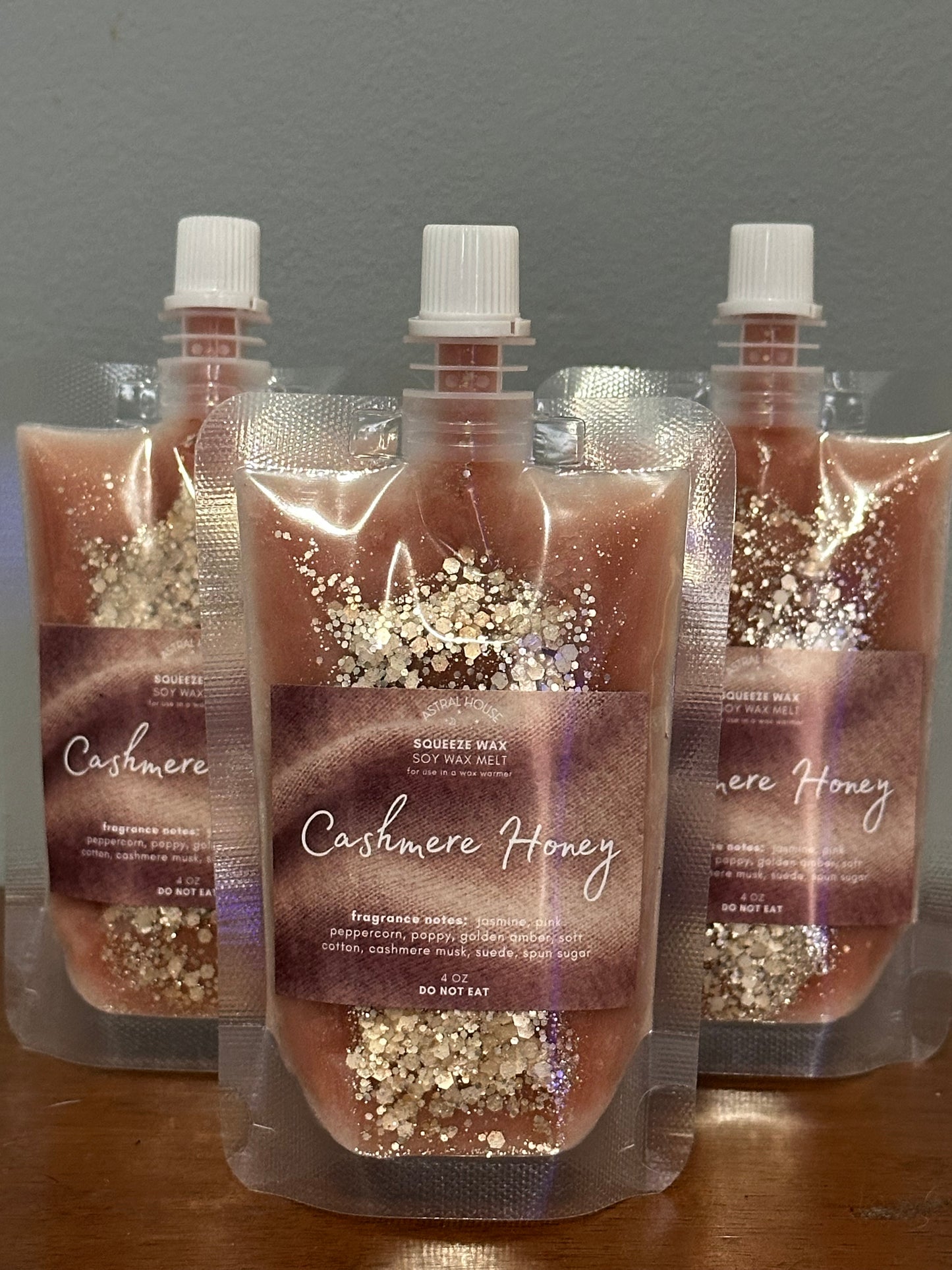 ‘Cashmere Honey’ Squeeze Wax™ Squeezable Soy Wax Melt