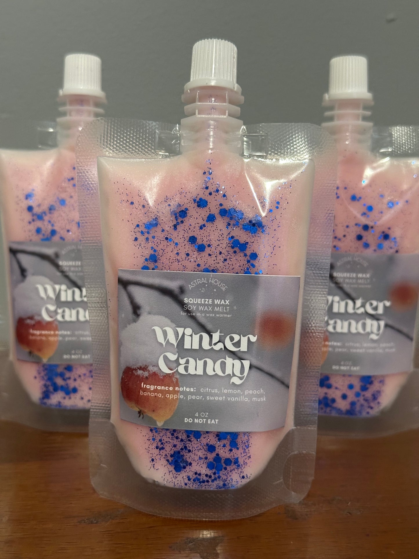 ‘Winter Candy’ Squeeze Wax™ Squeezable Soy Wax Melt