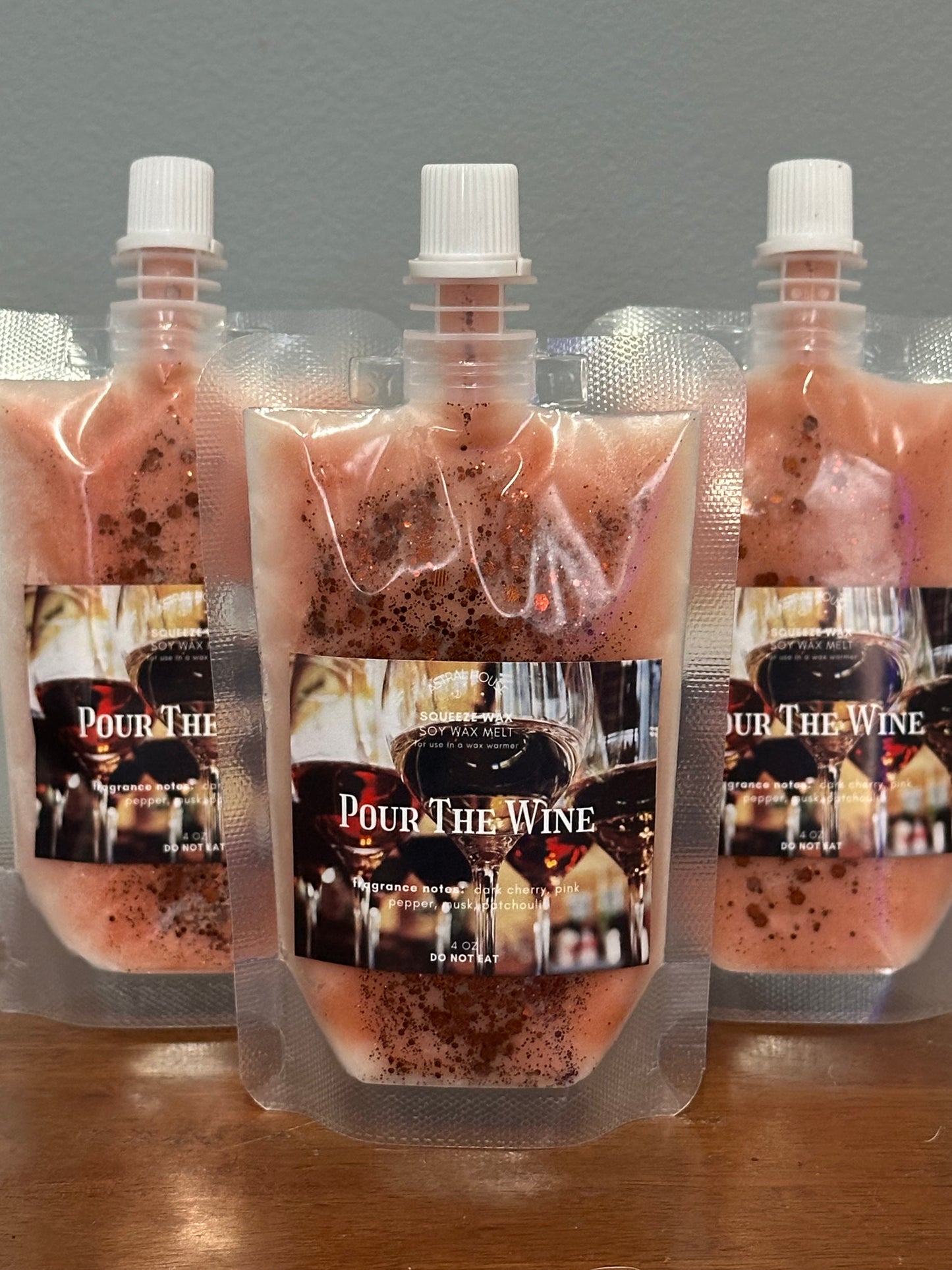 ‘Pour the Wine’ Squeeze Wax™ Squeezable Soy Wax Melt