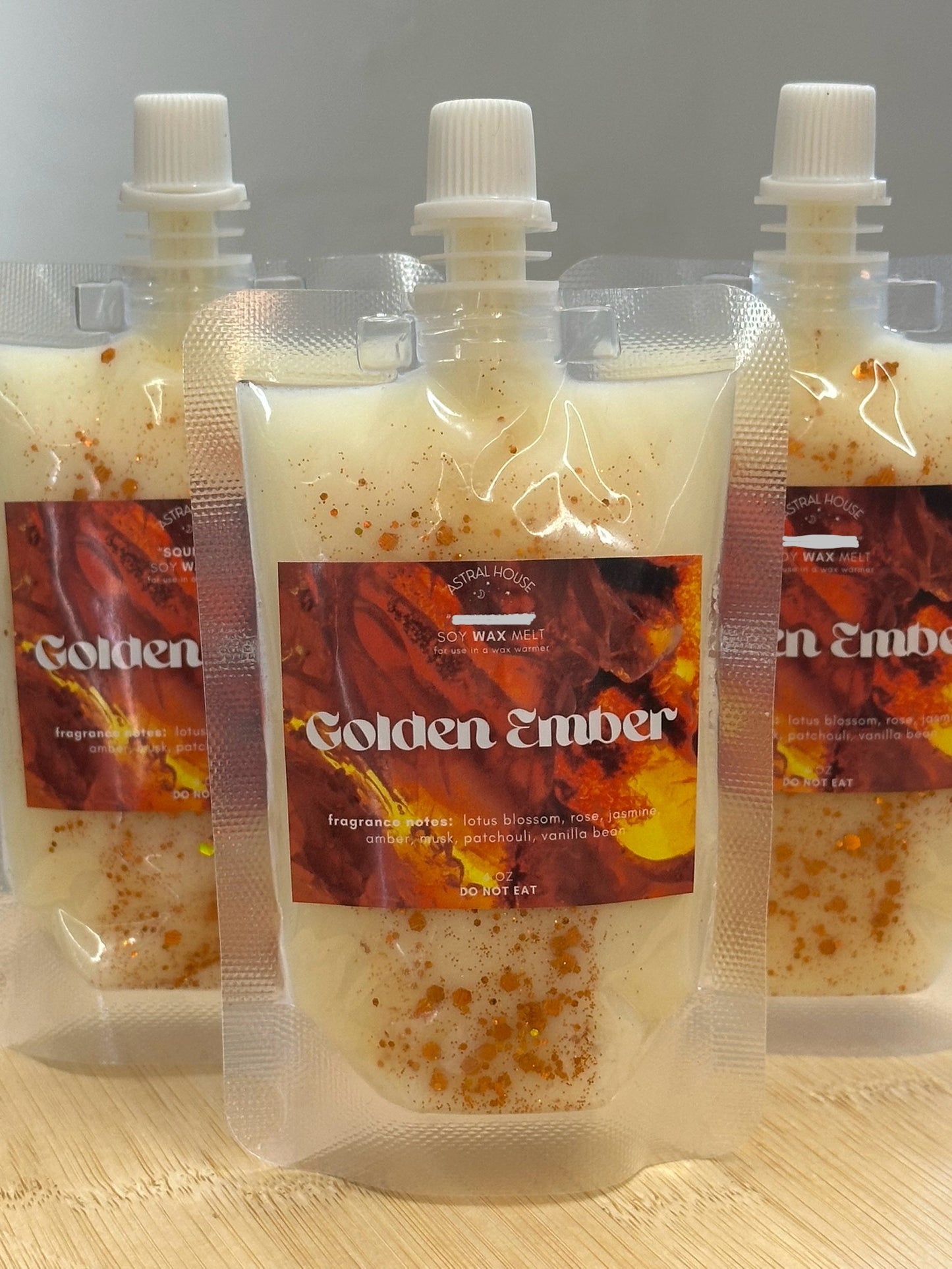 'Golden Ember' Squeezable Wax Melt