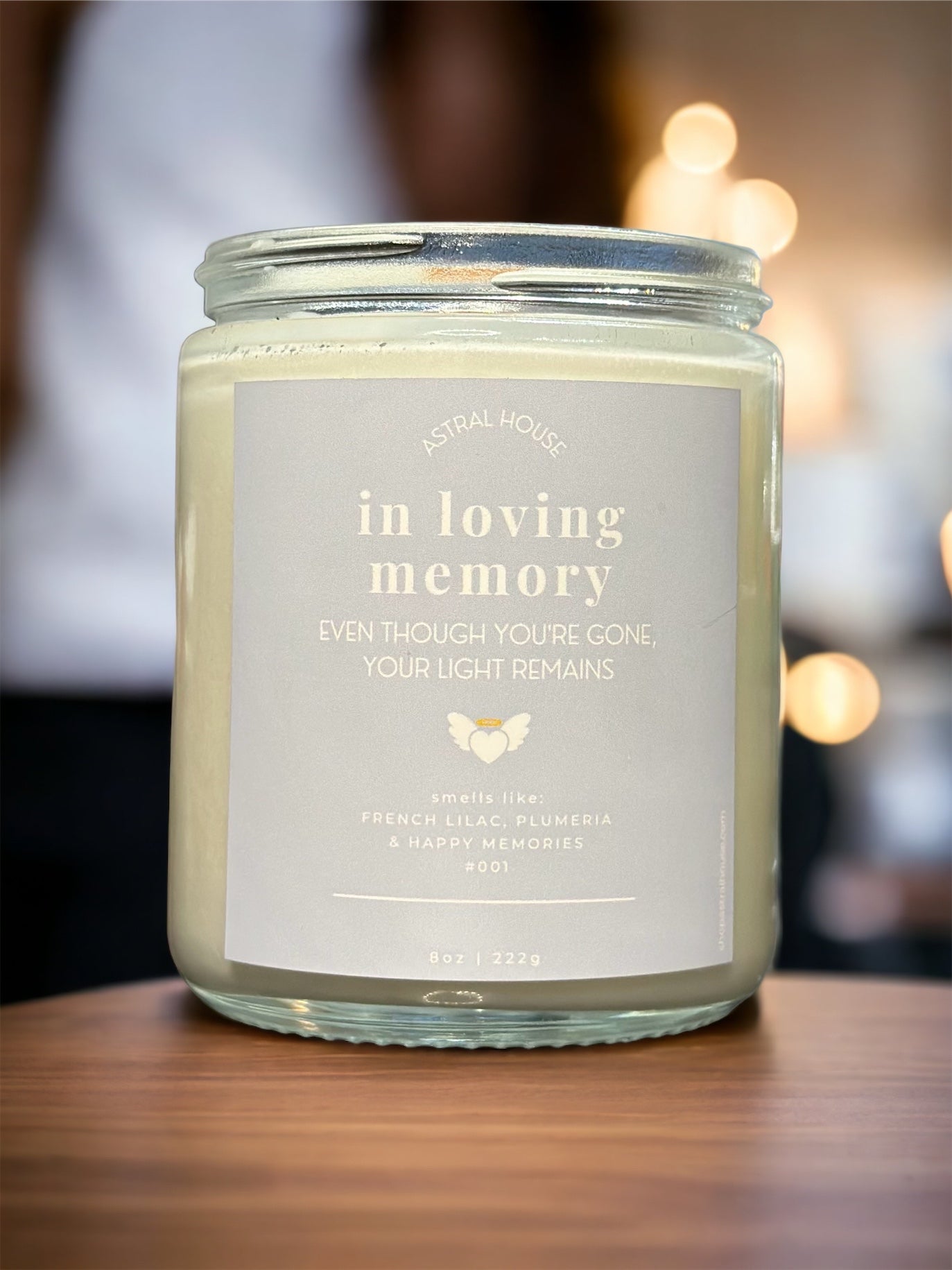 In Loving Memory Candle