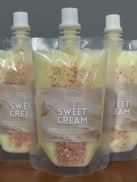 ‘Sweet Cream’ Squeeze Wax™ Squeezable Soy Wax Melt