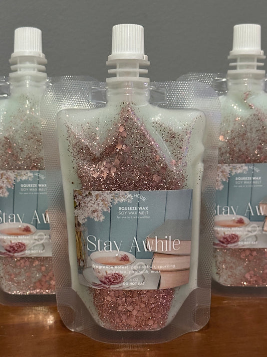 'Stay Awhile' Squeeze Wax™ Squeezable Wax Melt
