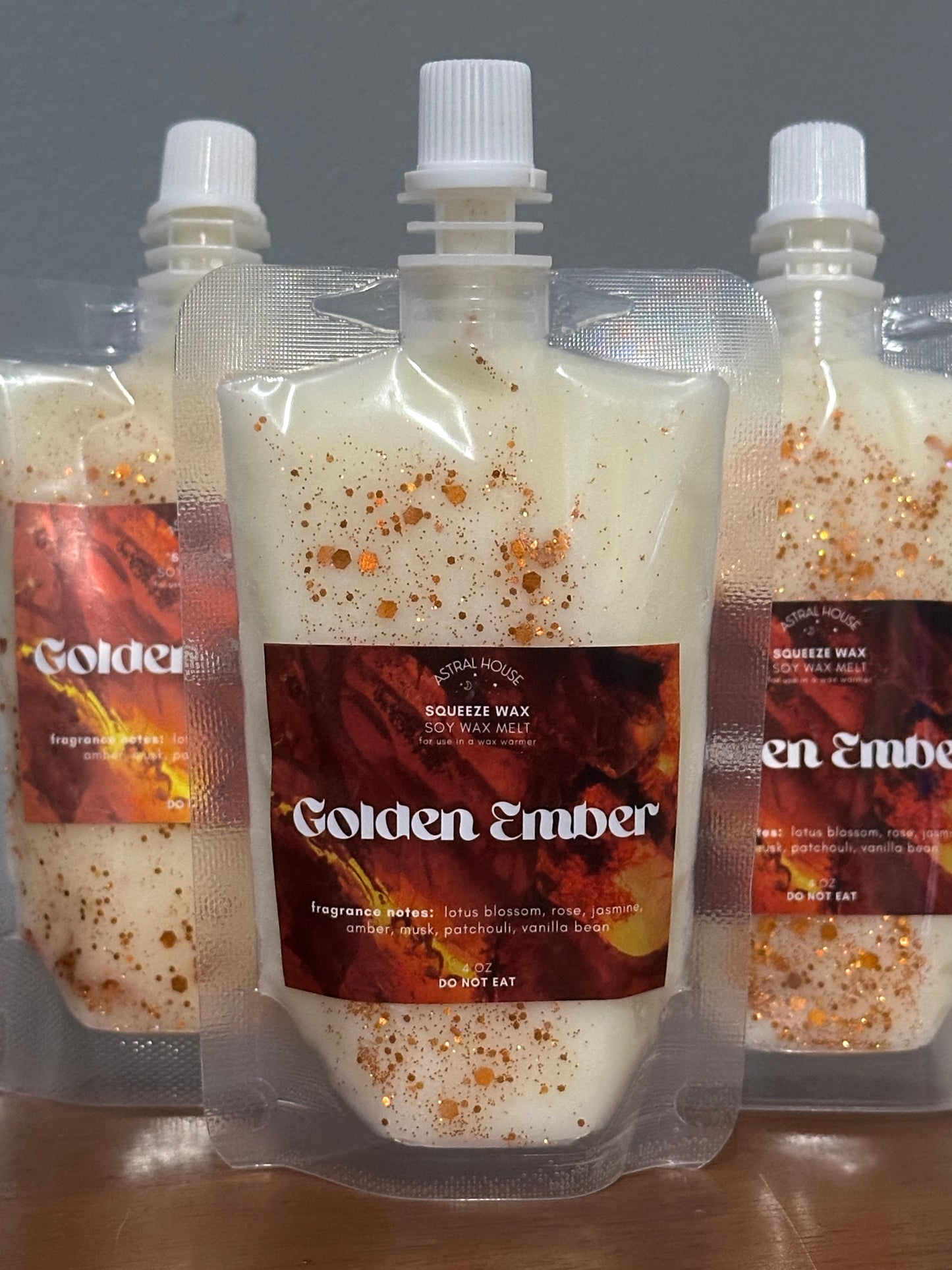 'Golden Ember' Squeeze Wax™ Squeezable Wax Melt