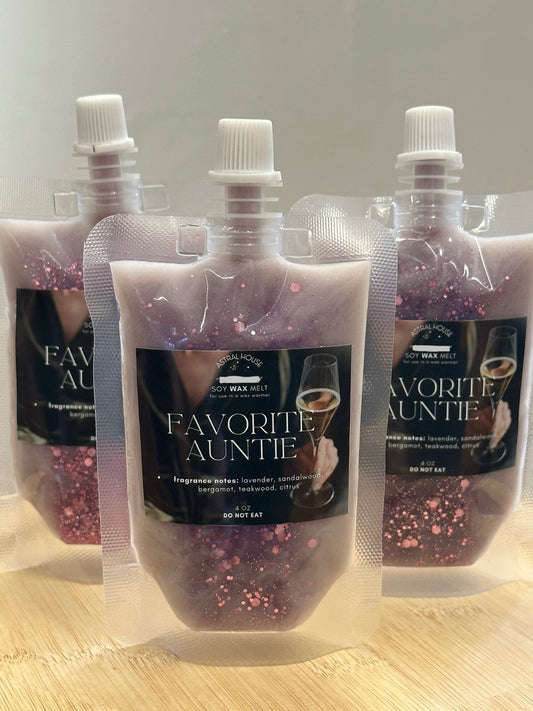 'Favorite Auntie' Squeezable Wax Melt