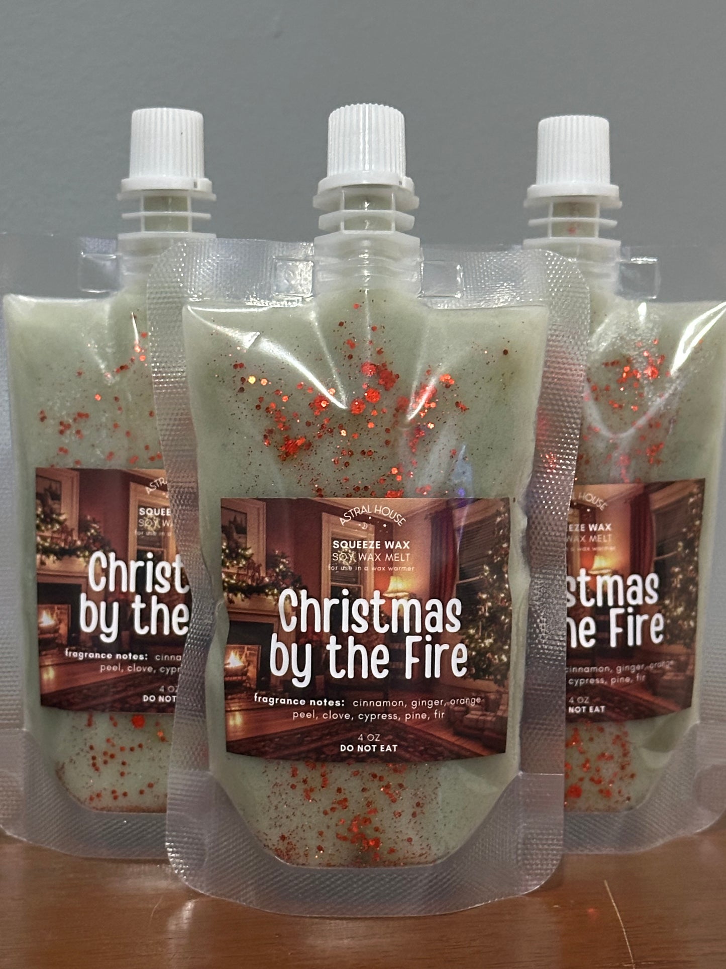 'Christmas by the Fire' Squeeze Wax™ Squeezable Soy Wax Melt