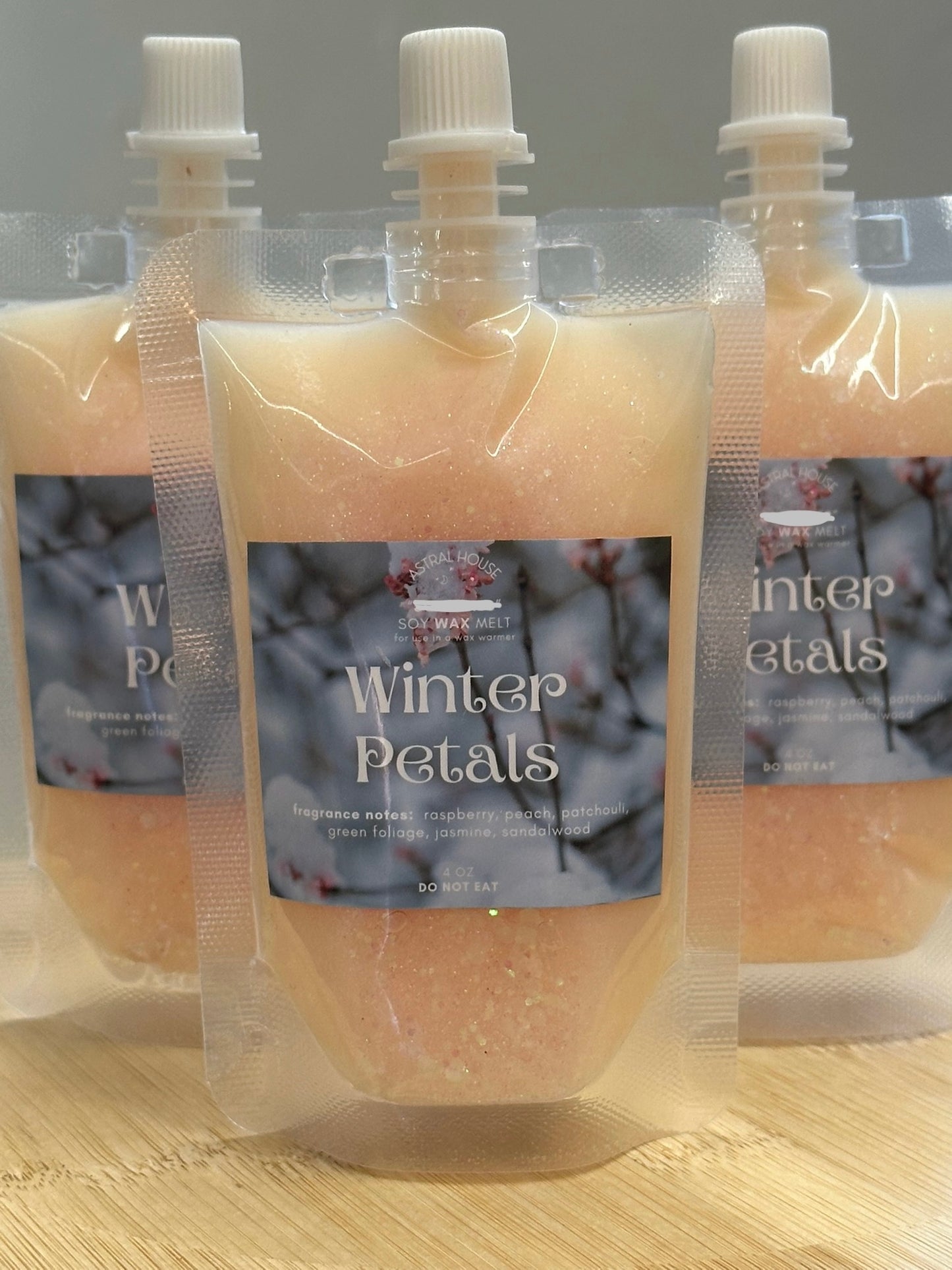 'Winter Petals' Squeezable Wax Melt