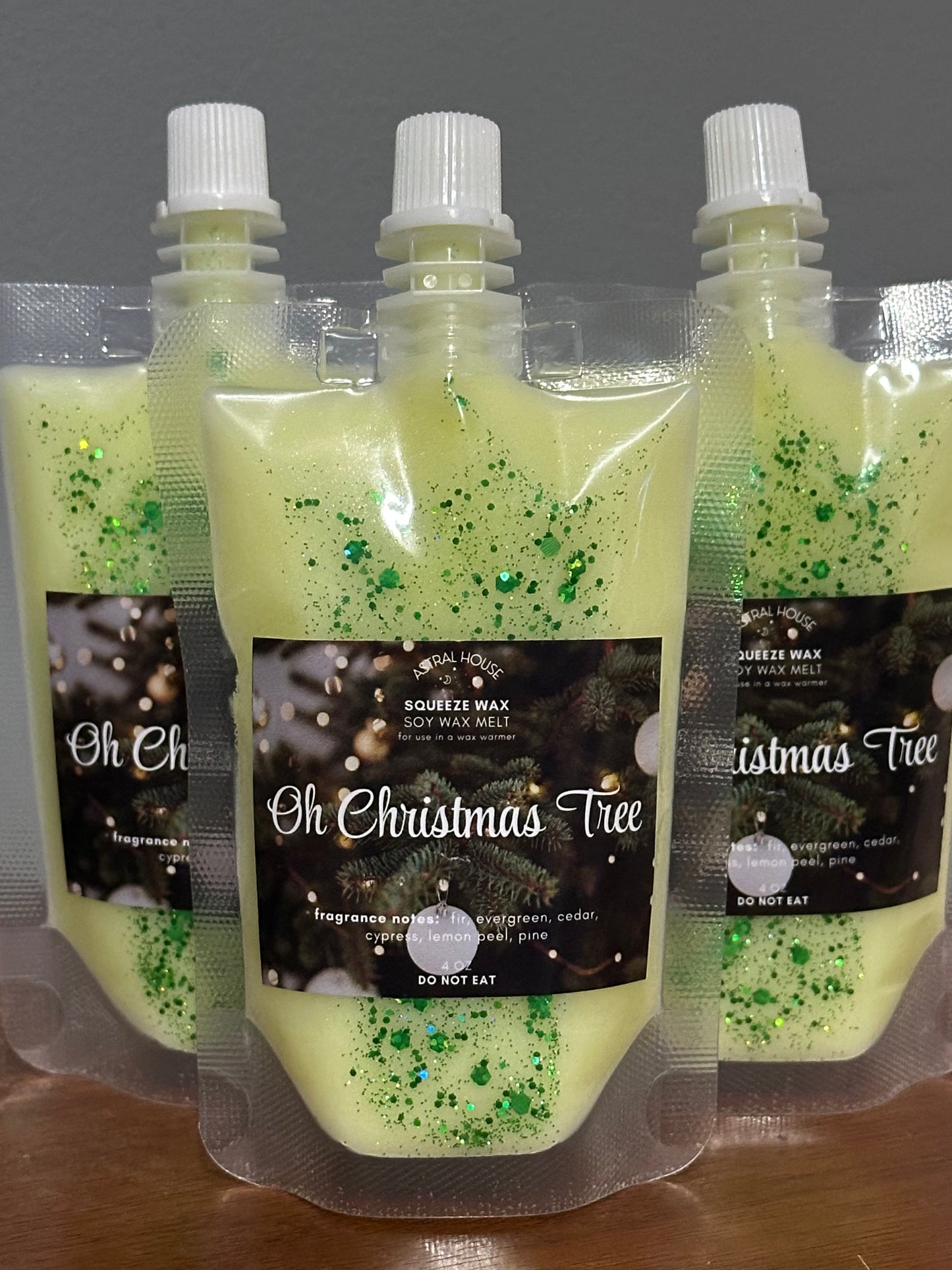 'Oh Christmas Tree' Squeeze Wax™ Squeezable Soy Wax Melt