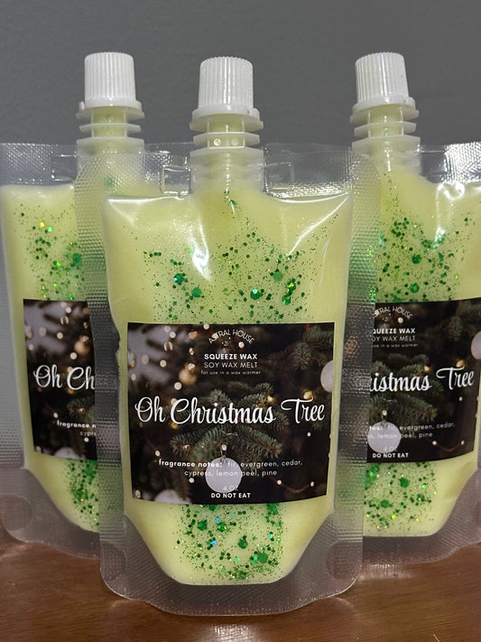 'Oh Christmas Tree' Squeeze Wax™ Squeezable Soy Wax Melt