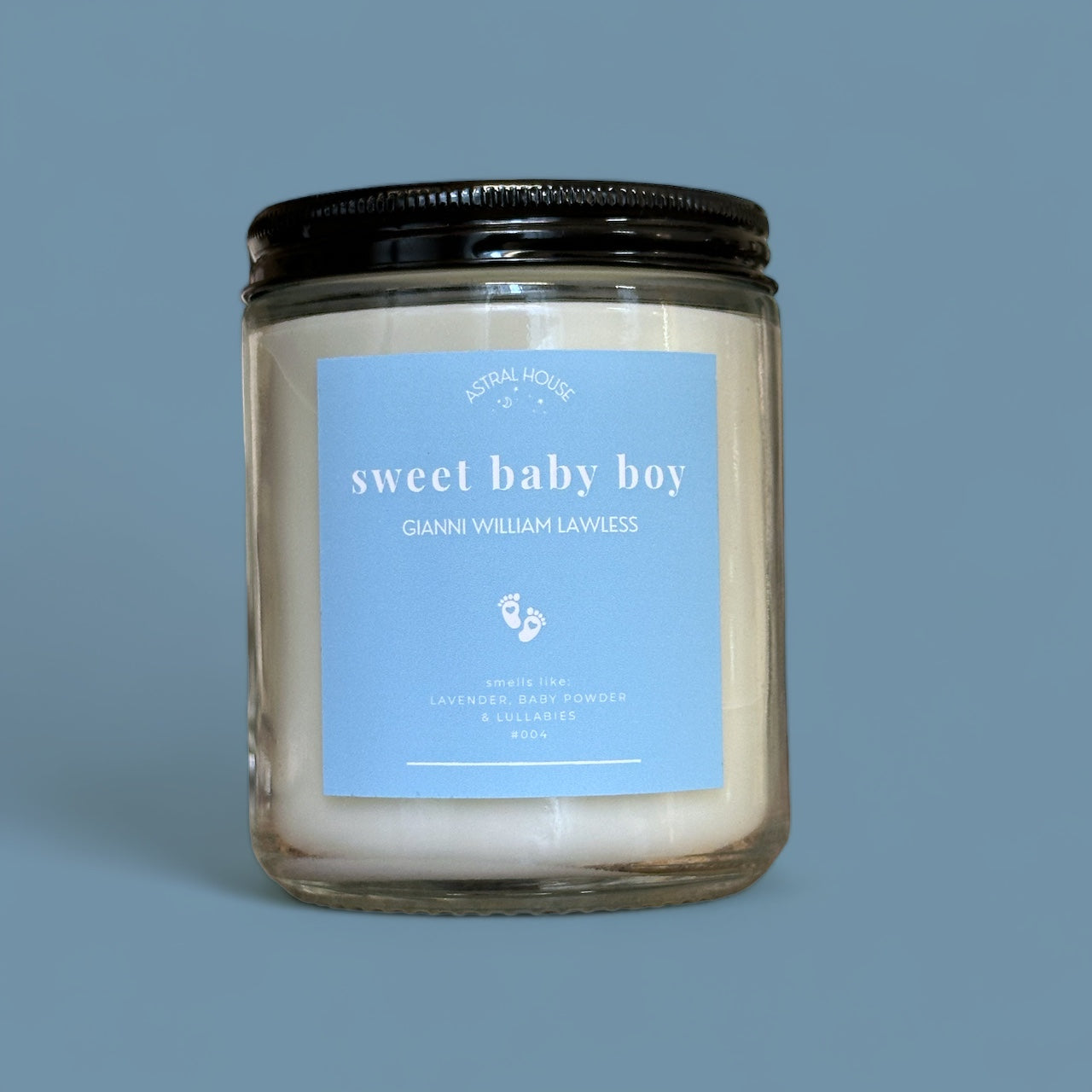 Sweet Baby Boy Candle [Custom]