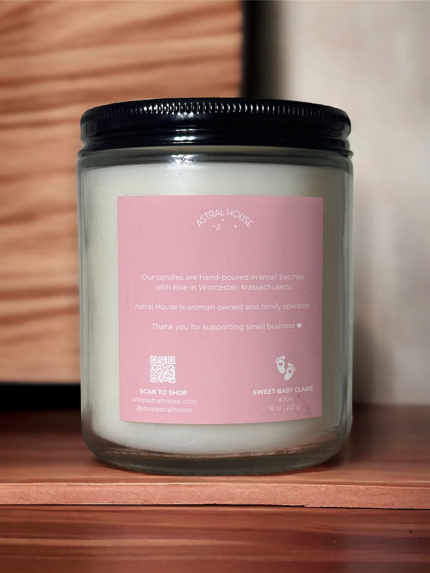 Sweet Baby Girl Candle [Custom]