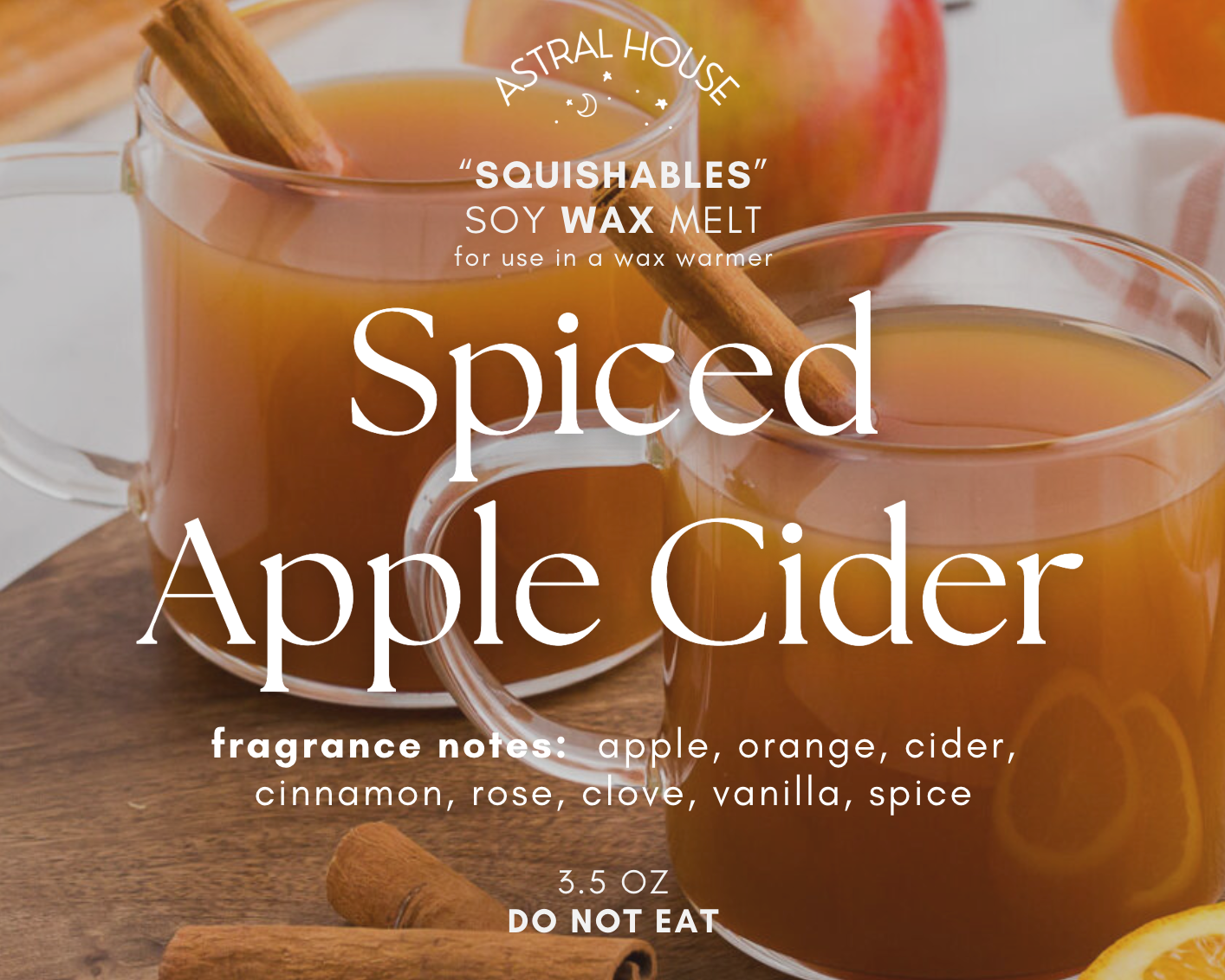 'Spiced Apple Cider' Squeezable Wax Melt